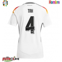 Camiseta Alemania Jonathan Tah #4 Primera Equipación Eurocopa 2024 manga corta